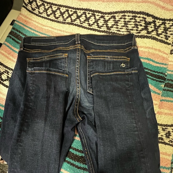 Dark Washed Rag & Bone Jeans - Picture 7 of 8